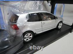 Ar654 Norev 1/18 Vw Volkswagen Golf V Gti 2005 Silver Met 188448 Very Good Condition