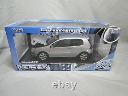 Ar654 Norev 1/18 Vw Volkswagen Golf V Gti 2005 Silver Met 188448 Very Good State