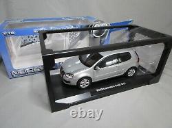 Ar654 Norev 1/18 Vw Volkswagen Golf V Gti 2005 Silver Met 188448 Very Good State