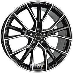 Avus AF18 Wheels Rims for Volkswagen Golf VIII GTI 8x18 5x112 Black Polish 500