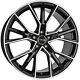 Avus Af18 Wheels Rims For Volkswagen Golf Viii Gti 8x18 5x112 Black Polish 500