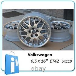 BBS RS 771 Jubi Wheels for Volkswagen Golf IV GTI 6.5 x 16 ET42 5x100 1J0601025E