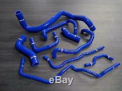 Blue Silicone Hoses For Volkswagen Golf 4 Gti 1.8t / Audi A3 / Seat Leon