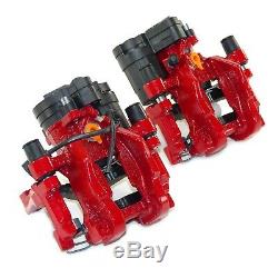 Brakes Front Rear Vw Golf Gti 7 VII Performance Brake Calipers Red