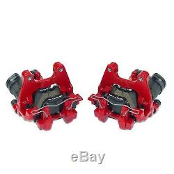 Brakes Front Rear Vw Golf Gti 7 VII Performance Brake Calipers Red