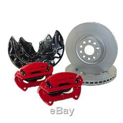 Braking Before Vw Golf 7 Gti Clubsport S Calipers 340mm Brake Discs New