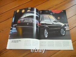 Brochure 1990 Vw Golf Gti G60 16s Edition One Prospekt Dépliant Prospectus