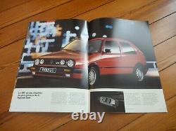 Brochure 1990 Vw Golf Gti G60 16s Edition One Prospekt Dépliant Prospectus