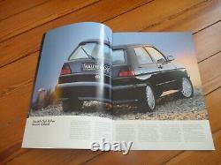 Brochure 1990 Vw Golf Gti Rallye Prospekt Prospectus Folder French Document