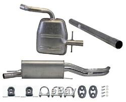 Center Muffler + Rear Exhaust Volkswagen Golf III 2.8 2.0 Vr6 Gti 16v