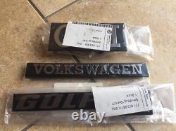 Complete badge set Mk1 Golf GTI Tintop Cabriolet NEW OEM NOS