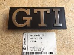 Complete badge set Mk1 Golf GTI Tintop Cabriolet NEW OEM NOS