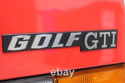 Complete badge set Mk1 Golf GTI Tintop Cabriolet NEW OEM NOS