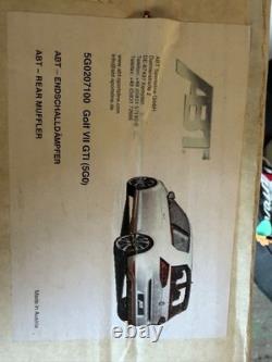 Exhaust, Rear Diffuser ABT Volkswagen Golf 7 GTI New Complete Kit