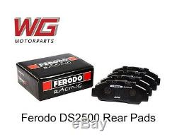 Ferodo Ds2500 Rear Brake Pads For Volkswagen Golf Mk6 Gti Pn