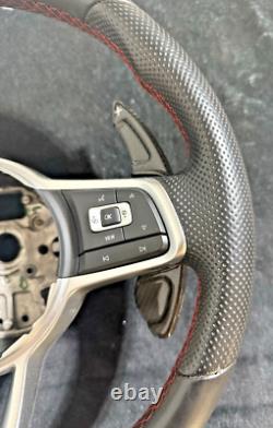 Flat Multifunction Leather Steering Wheel Volkswagen Golf VII GTI Genuine
