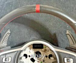 Flat Multifunction Leather Steering Wheel Volkswagen Golf VII GTI Genuine