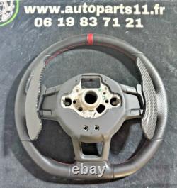 Flat Multifunction Leather Steering Wheel Volkswagen Golf VII GTI Genuine