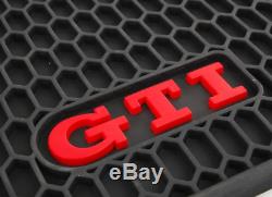 Floor Mat Front And Rear X4 Vw Golf Gti VII 7 Mk7 Original 5gv061550041