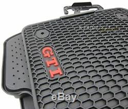 Floor Mat Front And Rear X4 Vw Golf Gti VII 7 Mk7 Original 5gv061550041