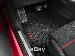 Floor Mat Front And Rear X4 Vw Golf Gti VII 7 Mk7 Original 5gv061550041