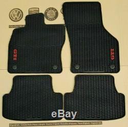 Floor Mat Front And Rear X4 Vw Golf Gti VII 7 Mk7 Original 5gv061550041