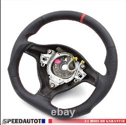 Flying Tuning Flattened Leather Vw Golf 4 Bora Passat 3b Gti Red Ring