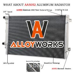 For VW Volkswagen GOLF GTI MK6 2.0T OE 5K0121251J FR 2 Rows Radiator