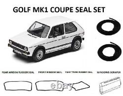 For Volkswagen Golf 1 MK1 Gti Coupe Windows, Trunk Rubber Seals 1976-1987