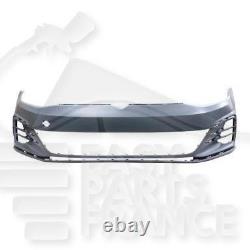 Front Bumper to Paint Without Headlight Washers for VOLKSWAGEN GOLF 7 GTI 01/17