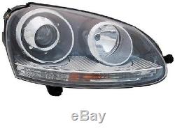 Front Lens Right Xenon Volkswagen Golf 5 Gti 12/2004 To 04/2009