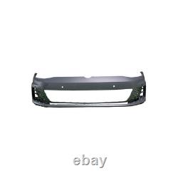 Front bumper to paint with 4 radar holes Volkswagen Golf 7 GTI/GTD phase 1