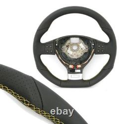 GTI Multifunction Yellow Leather Steering Wheel 1K0419091DA for Golf 5 Speed Pirelli EOS