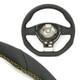 Gti Multifunction Yellow Leather Steering Wheel 1k0419091da For Golf 5 Speed Pirelli Eos