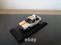 Golf Gti Gendarmerie Rijkswacht 1/43 Minichamps