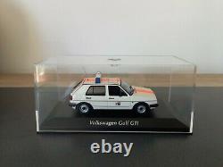 Golf Gti Gendarmerie Rijkswacht 1/43 Minichamps