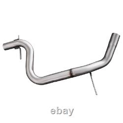 Inox Stainless Tube Inoxcar Volkswagen Golf 5 Gti Without Silencer