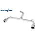 Inoxcar Rear Pipe Volkswagen Golf 7 2.0 Gti 230hp Straight Out Without Silencer