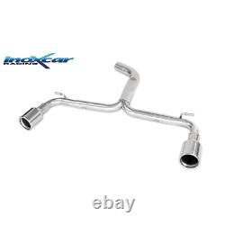 Inoxcar Rear Pipe Volkswagen Golf 7 2.0 GTi 230hp Straight Out Without Silencer