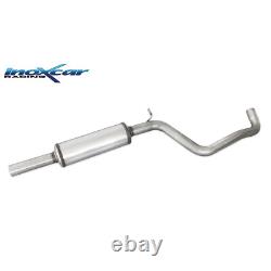 Intermediate stainless steel tube INOXCAR Volkswagen Golf 7 2.0 GTI 230hp with silencer