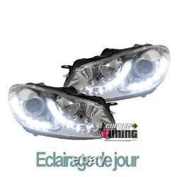 Led Headlights With Daylights Diurnes Look Pack Gti For Vw Volkswagen Golf 6 03