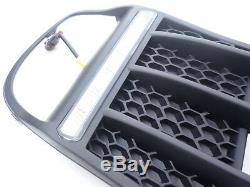 Lighthouse Anti-fog Grille With Led Drl For Volkswagen Golf Gti Mk6 2009-2012