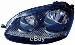 Lighthouse Headlight Sx For Vw Golf 5 Gti 2004 To 2008 Dish Black