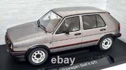 MCG 1/18 Volkswagen Golf GTi Mk2 1984 Dark Metallic Grey Diecast Scale Model Car
