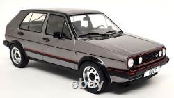 MCG 1/18 Volkswagen Golf GTi Mk2 1984 Dark Metallic Grey Diecast Scale Model Car