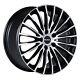 Mak Fatale Wheels Rims For Volkswagen Golf Viii Gti 8x18 5x112 Ice Black Zlm