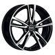 Mak Icona Wheels For Volkswagen Golf Viii Gti 7x18 5x114.3 And 40 Blac C27