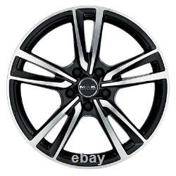 Mak Icona Wheels For Volkswagen Golf VIII Gti 7x18 5x114.3 And 40 Blac C27