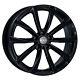 Mak Wolf Wheels For Volkswagen Golf Iii Gti 8 18 5 100 35 Gloss Black 59c