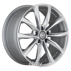 Mak Wolf Wheels Rims for Volkswagen Golf VIII GTI 7x17 5x112 Silver Umx